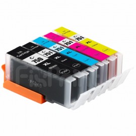 Cartridge Xantri Can PGI750 XL 750XL PGI750XL Black, Refill Printer iX6770 iX6870 MG5470 MG5570 MG5670 MG6370 MG6470 MG7170 MG7570 MX727 MX927 iP7270 iP8770