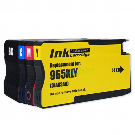 Cartridge Xantri HPC 965XL Yellow, Refill H965XLY 965 Printer HPC OfficeJet Pro 9010 9012 9016 9018 9019 9020 9026 9028 Chip