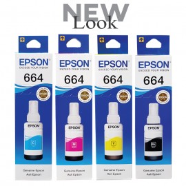 Tinta Refill Epson Original Ori 664 t6644 Yellow 70ml, , Printer L110 L120 L210 L220 L300 L310 L350 L355 L360 L365 L380 L405 L455 L485 L550 L555 L565 L100 L200