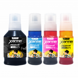 Tinta Xantri GI71 GI71 Cyan 70ml, Printer Can PIXMA G1020 G2020 G3020 G3060 G2770 G3770 G4770 G1737